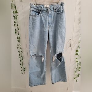 A&F 90s relaxed jean curve love